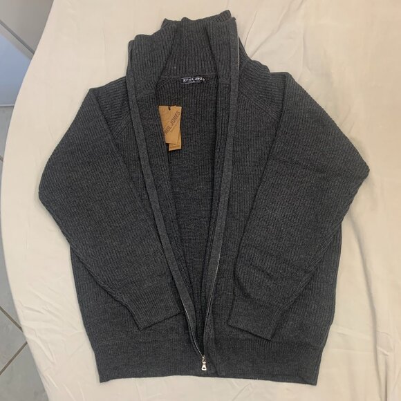 PJ PAUL JONES Men's Full Zip Cardigan Sweater - NWT - Picture 4 of 7